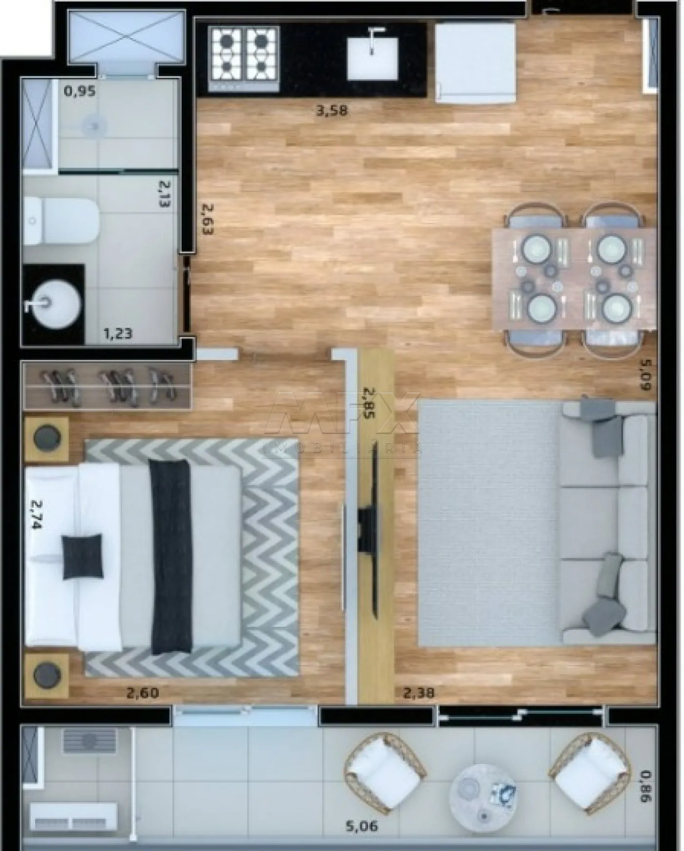 Alugar Apartamento / Padrão em Bauru R$ 3.000,00 - Foto 9