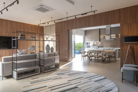 imagem 1 - Casa 3 quartos suítes com piscina, área gourmet, armários, climatizada no Alphaville Bauru imagem 1 - Casa 3 quartos suítes com piscina, área gourmet, armários, climatizada no Alphaville Bauru
