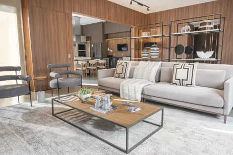imagem 2 - Casa 3 quartos suítes com piscina, área gourmet, armários, climatizada no Alphaville Bauru imagem 2 - Casa 3 quartos suítes com piscina, área gourmet, armários, climatizada no Alphaville Bauru