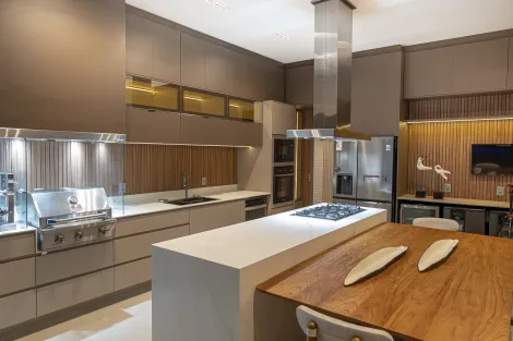 imagem 5 - Casa 3 quartos suítes com piscina, área gourmet, armários, climatizada no Alphaville Bauru imagem 5 - Casa 3 quartos suítes com piscina, área gourmet, armários, climatizada no Alphaville Bauru
