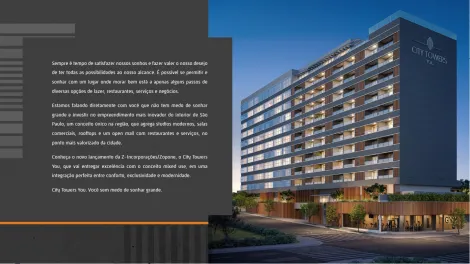 imagem 2 - Apartamento de 1 quarto suíte e uma vaga no City Towers You Studios no Jardim Estoril 4 em Bauru SP imagem 2 - Apartamento de 1 quarto suíte e uma vaga no City Towers You Studios no Jardim Estoril 4 em Bauru SP