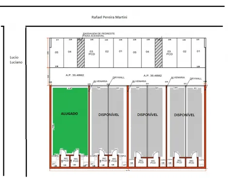 imagem 1 - Salas inteira para locação , com banheiro, copa e vagas de estacionamento. imagem 1 - Salas inteira para locação , com banheiro, copa e vagas de estacionamento.