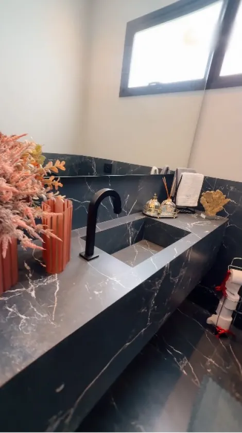 imagem 5 - Casa Sobrado no Alphaville em Bauru com 4 suítes, Área Gourmet, Piscina, Sauna, Home Theather imagem 5 - Casa Sobrado no Alphaville em Bauru com 4 suítes, Área Gourmet, Piscina, Sauna, Home Theather